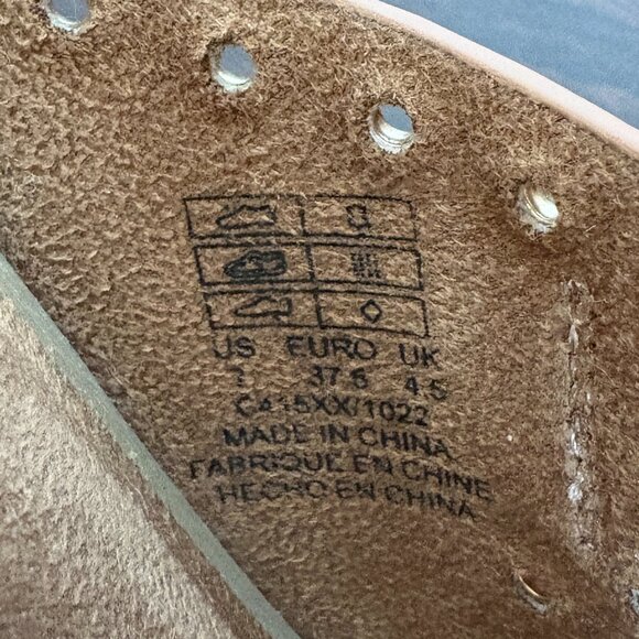 Kelsi Dagger Brooklyn Jolt Tan Clog Sandals Women's Size 7 - Picture 9 of 9